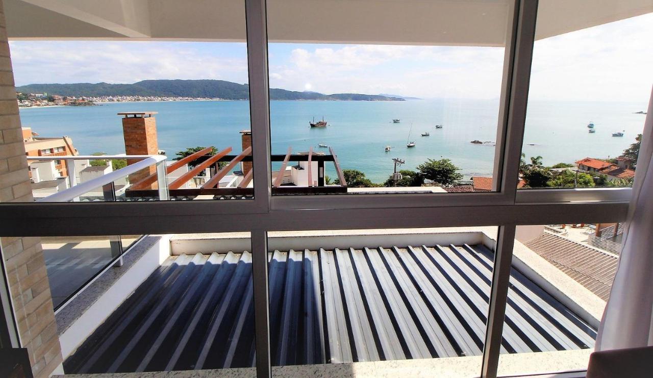 1080 - Apartamento Com Vista Para O Mar Em 邦比尼亚斯 外观 照片