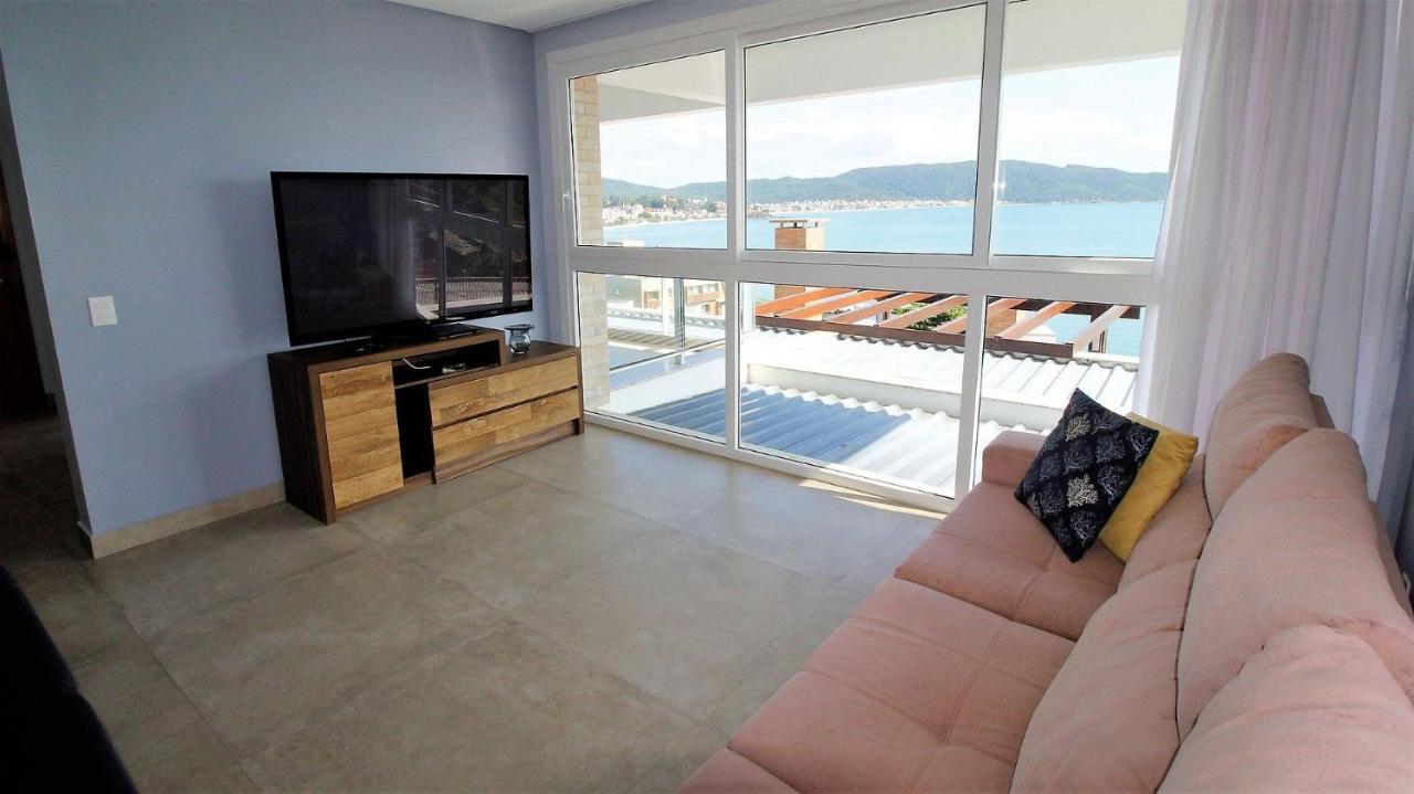 1080 - Apartamento Com Vista Para O Mar Em 邦比尼亚斯 外观 照片